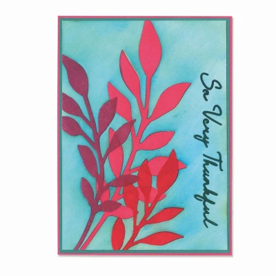 Afbeelding van Sizzix Layered Stencils by Stacey Park Cosmopolitan, Frond (4pcs) (666589)