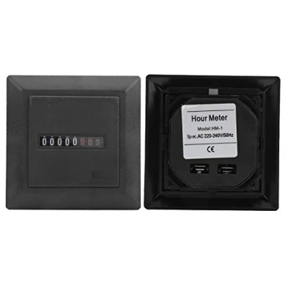 Afbeelding van Urenteller Met Digitaal Display, Ac 220 240v 50hz Timergereedschap Hoge Nauwkeurigheid Voor Bouwmachines, Bouwvoertuigen