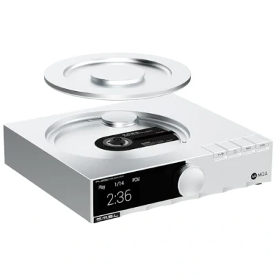 Afbeelding van S.M.S.L PL200 MQA CD speler hifi lossless AK4499EX Chip Bluetooth Playback Dac Hoofdtelefoon Versterker, met Afstandsbediening (Zilver)