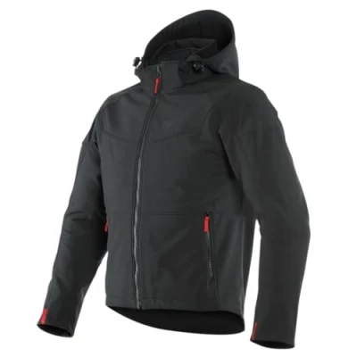 Afbeelding van Dainese Ignite Tex Jacket, motorjas textiel met beschermers, heren, zwart/zwart, 60