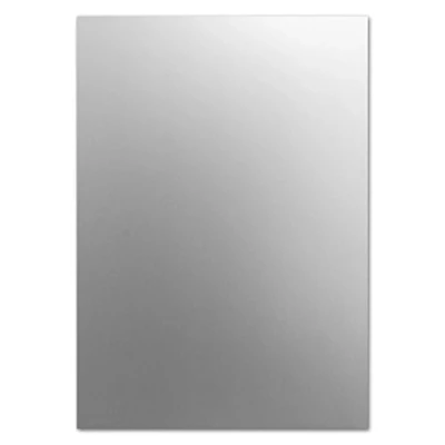 Afbeelding van FarbenFroh Papieren vellen, DIN A4, planovellen, zilver metallic, 225 g/m², 21 x 29,7 cm, knutselpapier, fotokarton, kleikarton, gekleurd karton