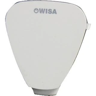 Afbeelding van Wisa druktoets 500 oud model met spoelonderbreking wit