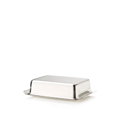 Afbeelding van Cilio boterdoos, roestvrij staal, zilver, 16 x 9,5 4,8 cm