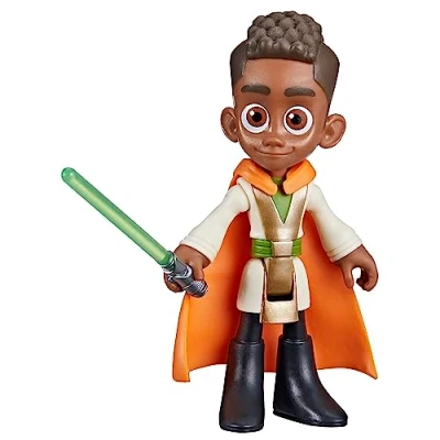 Afbeelding van Star Wars: Young Jedi Adventures Kai Brightstar actiefiguur, 10 cm schaalspeelgoed, kleuterspeelgoed voor jongens en meisjes van 3 jaar