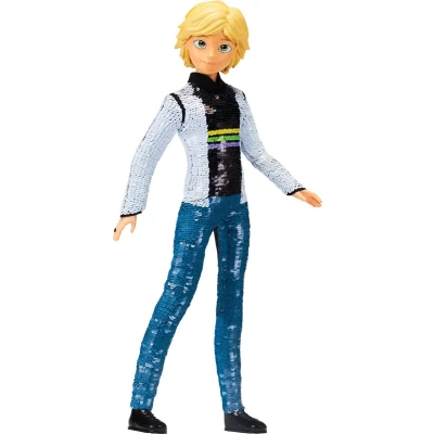 Afbeelding van Bandai Miraculous Adrien pop 26 cm