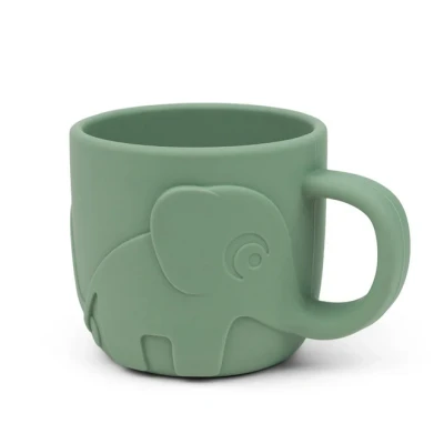 Afbeelding van Done by deer siliconen kindermok peekaboo green 165 ml