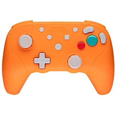 Afbeelding van Retro Fighters BattlerGC Wireless 2.4G Controller Orange Gamecube, Game Boy Player, Switch &amp; PC Compatible