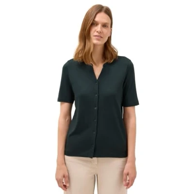 Afbeelding van CECIL T shirt in tunieklook Ink Green XS