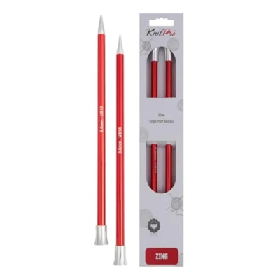 Afbeelding van KnitPro KP47247 Zing: Breipinnen: Ended: 25cm x 9.00mm, Aluminium, Veelkleurig, 9mm