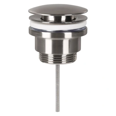 Afbeelding van Differnz afvoerplug pop up design mat chroom
