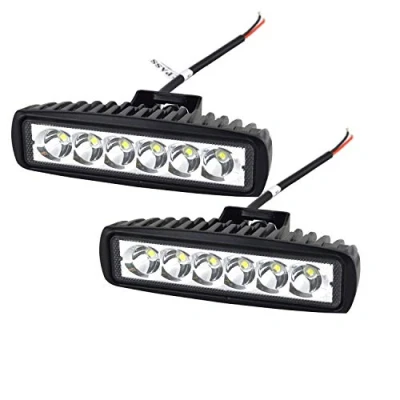 Afbeelding van Willpower 2PCS 15CM 18W Led Werklampen Voor Tractor Lichtbalk 12V 24V Offroad Rijdende Lichten Spot Mistlamp Light Bar Vrachtwagen Auto Boot 4x4 ATV