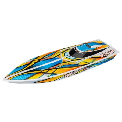 Afbeelding van Traxxas Blast High Performance Boat oranje met USB c lader en 3000mah accu