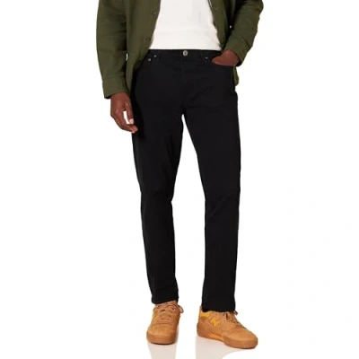 Afbeelding van Amazon Essentials Atletisch fit 5 pocket Stretch Twill Pant Casual, Zwart, 32W x 28L