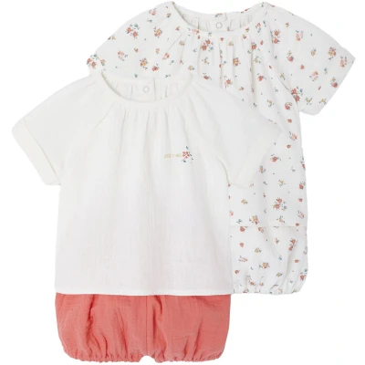 Afbeelding van Vertbaudet Set van 2 pyjashorts voor baby&#039;s