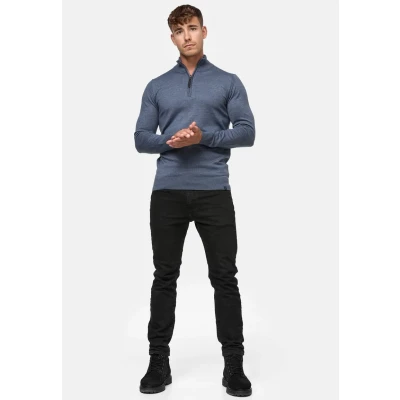 Afbeelding van Indicode Jeans GORE Trui, Heren, Maat: Small, China blue mix