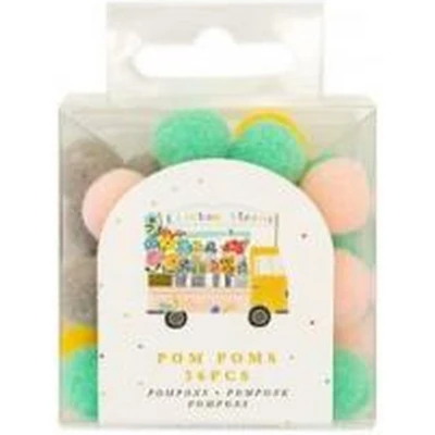 Afbeelding van Violet Studio Rainbow Blooms Pom Poms