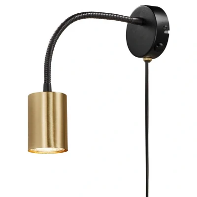 Afbeelding van Nordlux Wandlamp Explorer Flex Tijdloos en eenvoudig ontwerp, verstelbare lampenkop (1 stuk)