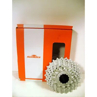 Afbeelding van Sunrace 9 speed cassette 12 25 tands BikeTotaal.nl Zilver