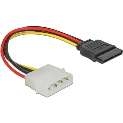 Afbeelding van Molex (m) SATA (v) adapter 0,15 meter