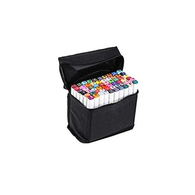Afbeelding van Twin Tip Touch Marker Pen 48 60 80 Kleuren Animatie Ontwerp Grafische Schets Fijne Markers Blendable Dubbelzijdige (48 Pennen)