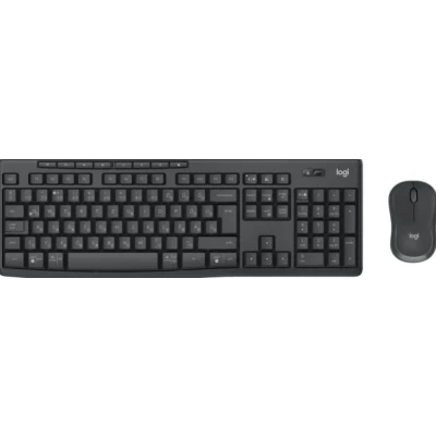Afbeelding van Randapparaten: Toetsenborden: Logitech MK370 Combo for Business toetsenbord Inclusief muis RF draadloos + Bluetooth QWERTZ Hongaars Grafiet