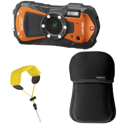 Afbeelding van Ricoh WG 80 Orange Kit Met Tas En Drijfriem