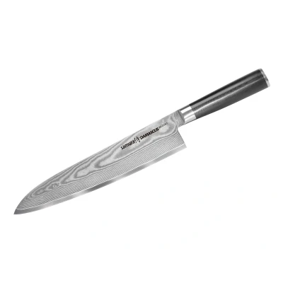 Afbeelding van Samura Damascus koksmes 25 cm 67 lagen Damast staal G10