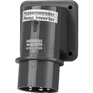 Afbeelding van Mennekes toestelcontactstop 32a 5p 6h 400v ip44 fasenwisselaar 330