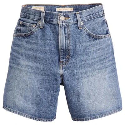 Afbeelding van Levi&#039;s HIGH Baggy Jeansshort, Dames, Maat: 31, Worn memory short