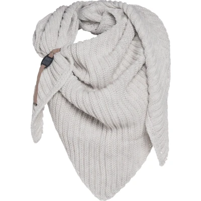 Afbeelding van Knit Factory DEMY Halsdoek, Dames, Maat: One Size, Beige