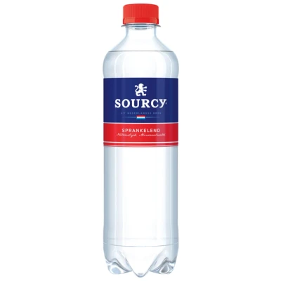 Afbeelding van Water Sourcy rood petfles 500ml per 6