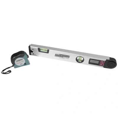Afbeelding van Brüder Mannesmann Digitale winkelhaak + rolbandmaat (Hobby) 81230