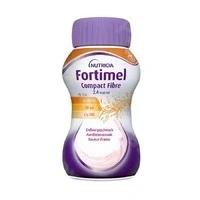 Afbeelding van Fortimel Compact Fiber 2.4kcal Aardbei 4x125ml
