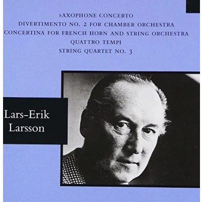 Afbeelding van Lars Erik Larsson Alto Saxophone &amp; Horn Concertos (CD)