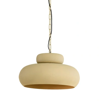 Afbeelding van Light &amp; Living Hanglamp Neiva Lichtbruin Ø46cm Modern Hanglampen Eetkamer, Slaapkamer, Woonkamer