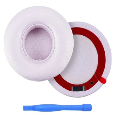 Afbeelding van Ear Pads Replacement for Beats Solo 4 Wireless Headphones by MMOBIEL Memory Foam and Protein PU Pad Cushions Noise Isolation Earpads Pink