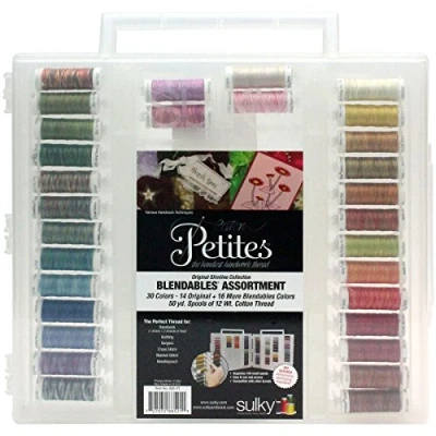 Afbeelding van Sulky Katoen Petites Slimline Blendables Assortiment 12Wt