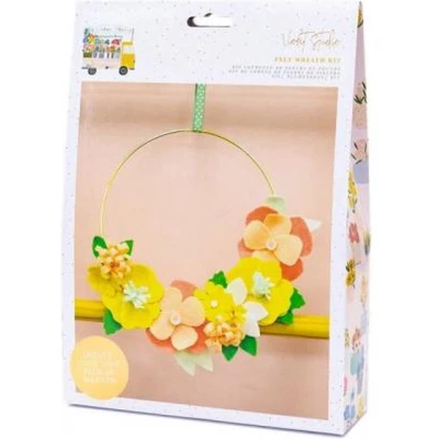 Afbeelding van Violet Studio Rainbow Blooms Make Your Own Floral Wreath Kit