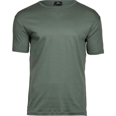 Afbeelding van Men&#039;s Interlock T Shirt Leaf Green M Tee Jays
