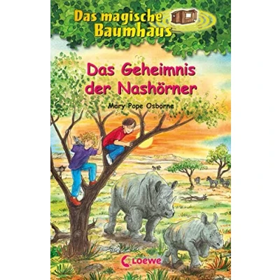 Afbeelding van Das magische Baumhaus (Band 61) Geheimnis der Nashörner: Entdecke mit Anne und Philipp die Savanne Kinderbuch zum Vorlesen Selberlesen ab 8 Jahren