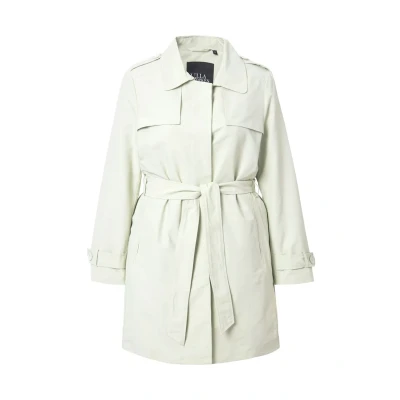 Afbeelding van Ulla Popken Contemporary Trenchcoat, Dames, Maat: 42/44, Stone
