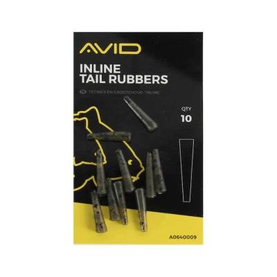 Afbeelding van Avid Carp Terminal Tackle Inline Tail Rubbers (10 pcs)