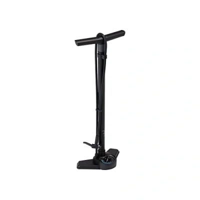 Afbeelding van BBB Cycling AirSwitch Fietspomp Met Drukmeter Vloerpomp Presta, Schräder en Dunlop Ventielen 11 Bar 160 PSI Zwart BFP 41