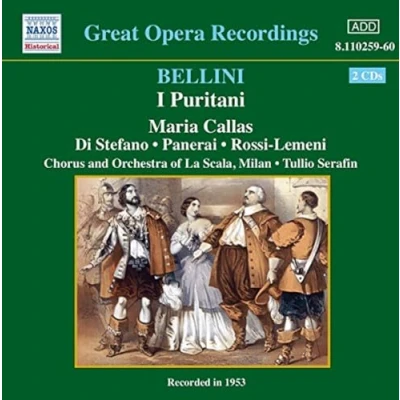 Afbeelding van Maria Callas, Giuseppe Di Stefano, Rolando Panerai Bellini: I Puritani (2 CD)