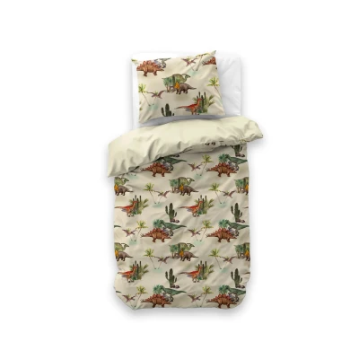 Afbeelding van Sleeptime Bamdino Dekbedovertrek Tweepersoons 140X200/220 + 1 x kussensloop 60x70 Wit