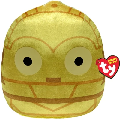 Afbeelding van TY Squish A Boo Knuffelkussen Star Wars C 3PO 31 cm