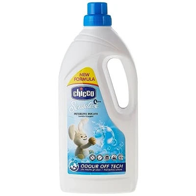Afbeelding van Chicco Sensitive Waschmittel, hypoallergen, entfernt Flecken und Gerüche, 0+ Monate 1,5 Liter
