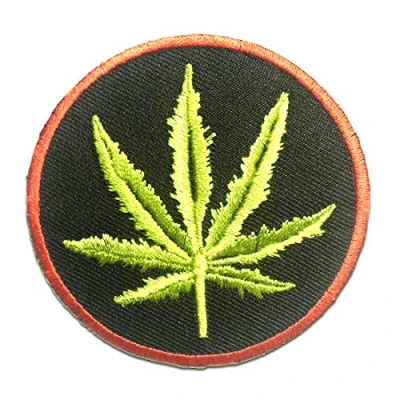 Afbeelding van Weedblad Marijuana Patch
