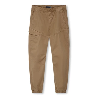 Afbeelding van KIDS ONLY BOY regular fit cargobroek KOBLAURITS warmbruin