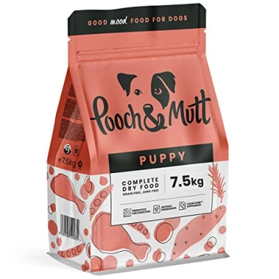 Afbeelding van Pooch &amp; Mutt Compleet Puppy Droog Hondenvoer (Graanvrij), Kip Superfood Blend, 7,5kg